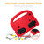 For Lenovo Tab M10 10.1 Sparrow Style EVA Material Children Shockproof Casing Shell(Red)