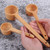 Long-Handled Wooden Spoon Seasoning Spoon Dessert Coffee Milk Tea Spoon Large