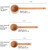 Long-Handled Wooden Spoon Seasoning Spoon Dessert Coffee Milk Tea Spoon Large