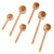 Long-Handled Wooden Spoon Seasoning Spoon Dessert Coffee Milk Tea Spoon Large