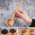 Long-Handled Wooden Spoon Seasoning Spoon Dessert Coffee Milk Tea Spoon Large