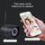 Q4 2.0 Million Pixels 1080P HD Wireless IP Camera, Support Motion Detection & Two-way Audio & Infrared Night Vision & TF Card, EU Plug