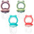 3 PCS Baby Fruit And Vegetable Food Supplement Food Fruit Bite Bag(S Blue)