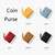 928666 Multi-Card Keychain Coin Purse Short Ladies Wallet(Blue)