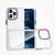 For iPhone 13 Pro Colorful Metal Lens Ring Phone Case (Translucent)