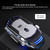 YINDIAO 3200DPI 4-modes Adjustable 7-keys RGB Light Wired Gaming Mechanical Mouse, Style: Audio Version (Black)