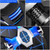 YINDIAO 3200DPI 4-modes Adjustable 7-keys RGB Light Wired Gaming Mechanical Mouse, Style: Audio Version (Black)