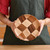 Wooden Tray Dinner Plate Household Fruit Cake Dessert Plate Wooden Dish Round 24cm