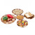 Wooden Tray Dinner Plate Household Fruit Cake Dessert Plate Wooden Dish Round 24cm