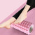 3 in 1 Eva Foam Roller Hollow Muscle Relaxation Roller Yoga Column Set, Length: 33cm (Pink Crescent)