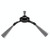 Sweeping Robot Accessories For Xiaomi Mijia 1C, Specification: 2 Side Brush Black