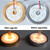 JB-TD003 I-Shaped Table Lamp Creative Decoration Retro Dining Room Bar Table Lamp, Specification: UK Plug(Rose Gold)