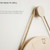 10 inch Without Printing Plate Wooden Sling Wall Clock Home Living Room Clock