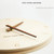 10 inch Without Printing Plate Wooden Sling Wall Clock Home Living Room Clock