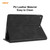 For iPad 10.2 2021 / 2020 / 2019 ENKAY ENK-8023 Cow Texture PU Leather + TPU Smart Case with Pen Slot(Black)