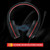 SADES MH601 3.5mm Plug Wire-controlled Noise Reduction E-sports Gaming Headset with Retractable Microphone, Cable Length: 2.2m(Black Red)