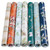 0.53x5m 3D StereoRetro Self-Adhesive Non-Woven Wallpaper Pastoral Flower Bedroom Living Room TV Background Wall Sticker(1218 Light Cyan)