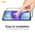 For Xiaomi Redmi Note 9T 10 PCS ENKAY Hat-Prince Full Glue 0.26mm 9H 2.5D Tempered Glass Full Coverage Film