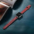 Nail Button Watch Band For Apple Watch Series 9&8&7 41mm / SE 3&SE 2&6&SE&5&4 40mm / 3&2&1 38mm(Dark Red)