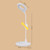 WS-8010 LED Fan Desk Lamp Bedside Desk USB Folding Desk Lamp, Colour: Ring