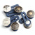15 PCS 17mm Nail-Free Detachable Button Jeans Retractable Button Universal Extension Button(Style 6)