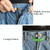 15 PCS 17mm Nail-Free Detachable Button Jeans Retractable Button Universal Extension Button(Style 6)