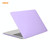 ENKAY 3 in 1 Matte Laptop Protective Case + EU Version TPU Keyboard Film + Anti-dust Plugs Set for MacBook Pro 13.3 inch A2251 & A2289 & A2338 (with Touch Bar)(Purple)