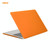 ENKAY 3 in 1 Matte Laptop Protective Case + US Version TPU Keyboard Film + Anti-dust Plugs Set for MacBook Pro 13.3 inch A1706 / A1989 / A2159 (with Touch Bar)(Orange)