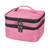 Sponge Liner Cosmetic Storage Box Portable Storage Box(Pink)