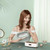 M03 Intelligent Automatic Household Small Jewelry Glasses And Watch Ultrasonic Cleaning Machine CN Plug(Mint Green)