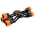 Remote Control Off-Road Tumbling Stunt Car Climbing Telescopic Deformation Toy Remote Control Car(Black Orange)