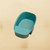 2 PCS Saddle Food Waste Drain Basket(Gentian Green)