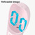 Pet Dual-purpose Accompanying Cup Segmented Water And Food Integrated Pet Cup Portable Waterer(Pink)