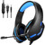 J10 Wired Gaming Headset Gaming Luminous Headset(Dark Blue)