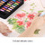 36 Colors Solid Watercolor Paint Children Sketch Watercolor(Black Tin Box)