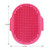 20 PCS Pet Bathing Massage Brush For Dogs Cleaning And Beauty Tools(Yellow)
