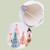 10 PCS Hairy Ball Birthday Paper Hat Crown Birthday Cake Hat Party Decoration(Golden Ball Black Small Happy)