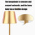 BC963B LED Student Eye Protection Table Lamp Bar Atmosphere Lamp Baby Feeding Bedside Lamp(Black)