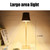 BC963B LED Student Eye Protection Table Lamp Bar Atmosphere Lamp Baby Feeding Bedside Lamp(Black)