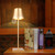 BC963B LED Student Eye Protection Table Lamp Bar Atmosphere Lamp Baby Feeding Bedside Lamp(Black)