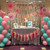 6 Packs Color Polka Dot Paper Tassels Birthday Room Decoration Ribbon Garland(TM-0017 Black Dot)