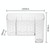Magic Sticker Plastic Toiletry Makeup Storage Box Transparent Home Creative Organizing Box,Specification: Deep Style