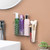Magic Sticker Plastic Toiletry Makeup Storage Box Transparent Home Creative Organizing Box,Specification: Deep Style