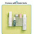 Magic Sticker Plastic Toiletry Makeup Storage Box Transparent Home Creative Organizing Box,Specification: Deep Style
