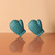 3 Pairs Glove Shape Food Bag Holder Plastic Bag Sealing Clip Snack Sealing Clip(Green)