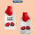 3 Pairs Glove Shape Food Bag Holder Plastic Bag Sealing Clip Snack Sealing Clip(Green)