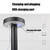 BC965 Student Eye Protection USB Waterproof LED Table Lamp Bedside Bar Table Lamp, Colour: White Storage