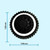 Yoga Ball Electric Massage Ball Handheld Silicone Ball Black (Black Ring)