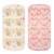 2 PCS Creative Silicone Ice Tray Mold 8 Continuous Mould Home-Made DIY Ice Tray Box, Style: Heart-shaped  (Jelly Effect)