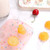 2 PCS Creative Silicone Ice Tray Mold 8 Continuous Mould Home-Made DIY Ice Tray Box, Style: Heart-shaped  (Jelly Effect)